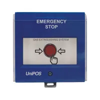 Ручна кнопка пожежогасіння UNIPOS FD3050B if web