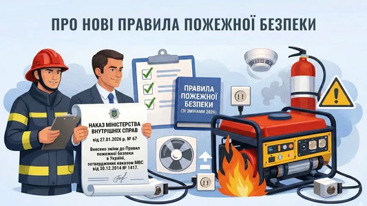 Про нові правила пожежної безпеки для бізнесу