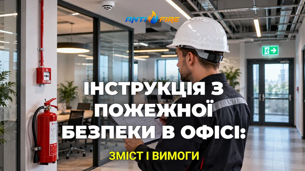 Інструкція з пожежної безпеки в офісі: зміст і вимоги