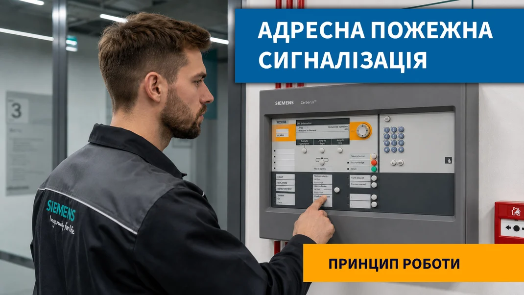 Адресна пожежна сигналізація: принцип роботи, переваги, обладнання