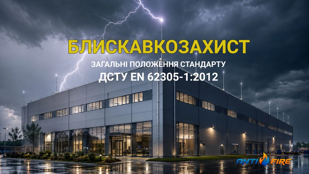 ДСТУ EN 62305-1:2012. Молниезащита. Часть 1: Общие положения