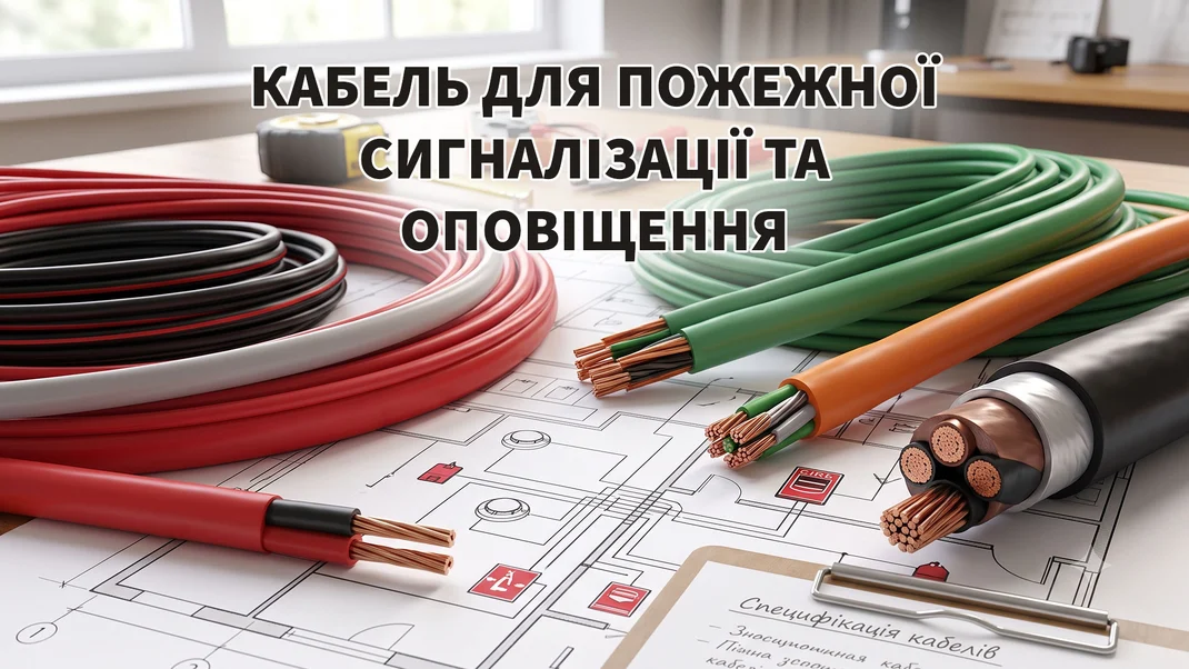 Кабель для пожарной сигнализации и оповещения: как выбрать