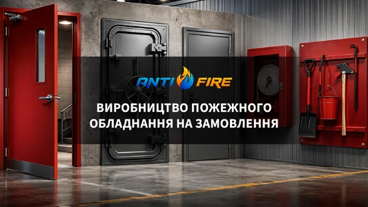 Виготовлення пожежного обладнання на замовлення