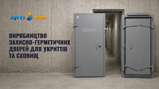 Виготовлення захисно-герметичних дверей