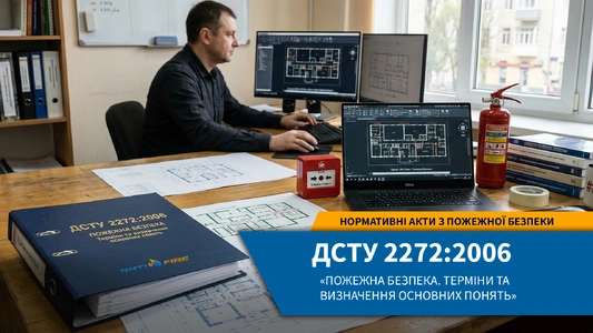 ДСТУ 2272:2006 «Пожежна безпека. Терміни та визначення»