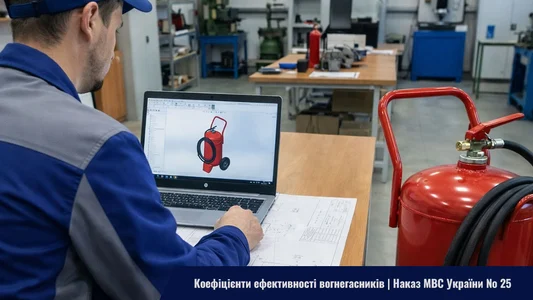 Коефіцієнти ефективності вогнегасників