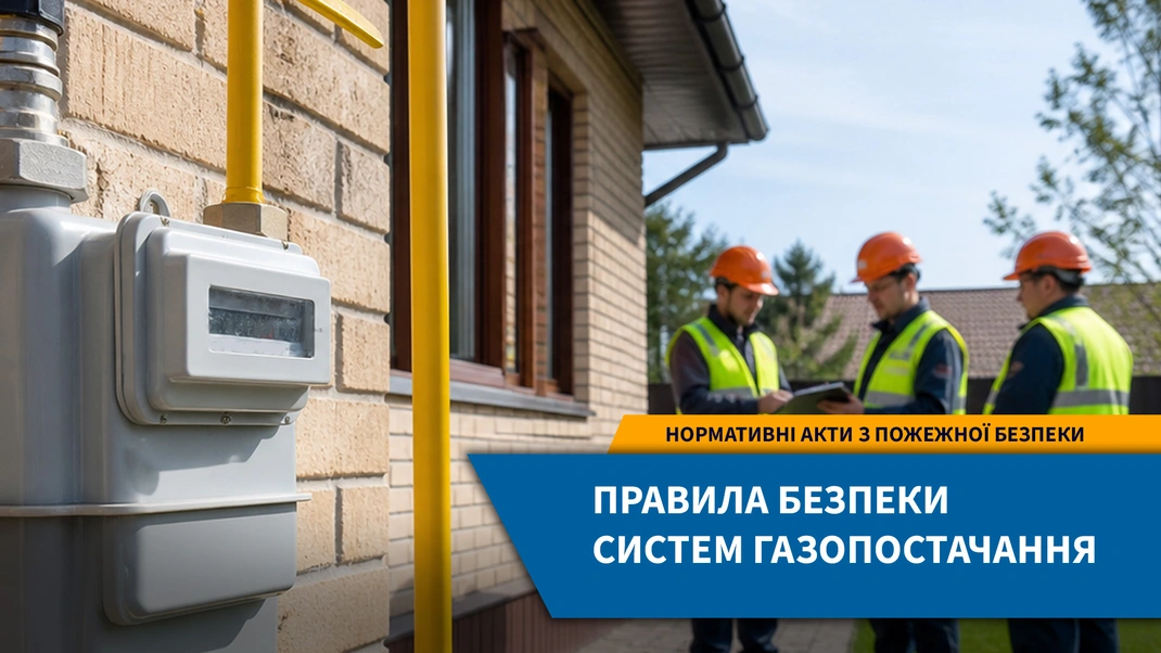 Правила безпеки систем газопостачання для підприємств