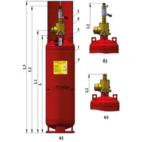 Система газового пожаротушения 
