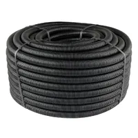 Металорукав з протяжкою d11 ізольований чорний - Замовити