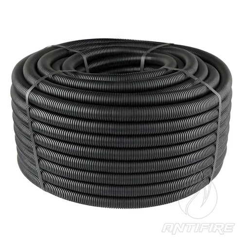 Металорукав з протяжкою d18 ізольований чорний 