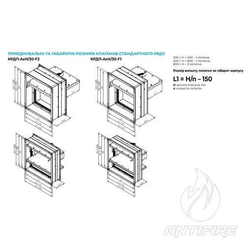 Клапани надлишкового тиску Вентс КРДП  (фото 2)