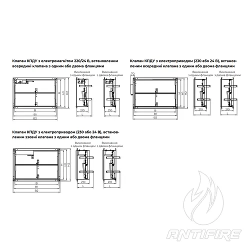 Нормально закриті багатостулкові клапани Вентс КПДУ  (фото 7)