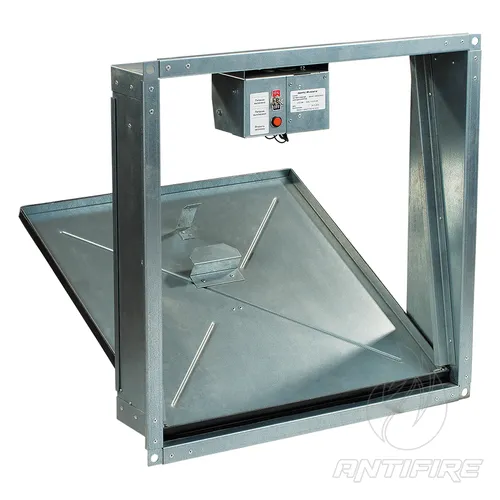 Нормально закриті одностулкові протипожежні клапани Вентс КПД 