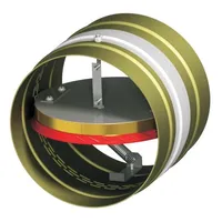 Клапани вогнезатримуючі: КПВ круглого перерізу thumb-2