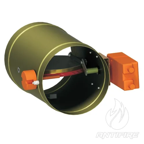 Клапани вогнезатримуючі: КПВ круглого перерізу 