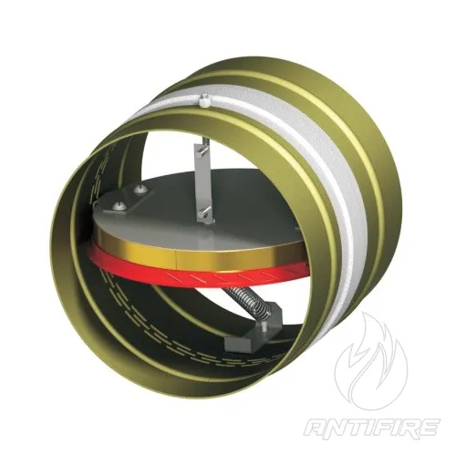 Клапани вогнезатримуючі: КПВ круглого перерізу  (фото 2)