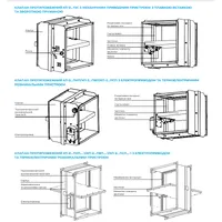 Нормально відкритий вогнезатримувальний канальний клапан Вентс КП-2...-1 thumb-9