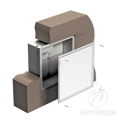 Декоративна алюмінієва решітка Вентс ОНФ/ОНФС  (фото 2)