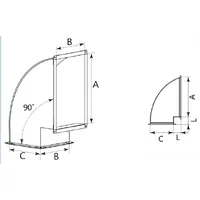 Відвід для прямокутного повітроводу AD-KRP thumb-3
