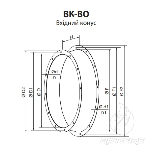 Вхідний конус Вентс ВК-ВО  (фото 2)