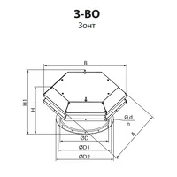 Зонти для захисту Вентс З-ВО thumb-2