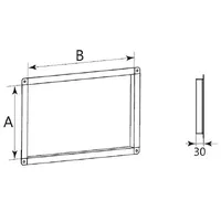 Заглушка для прямокутного повітроводу AD-Z thumb-2