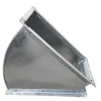 Відвід для прямокутного повітроводу AD-KP - Замовити