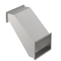 Перехід Z-подібний змінного перерізу для прямокутного повітроводу AD-ZPP - Замовити