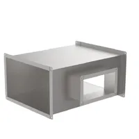 Трійник з прямокутним відводом для прямокутного повітроводу AD-TP - Замовити