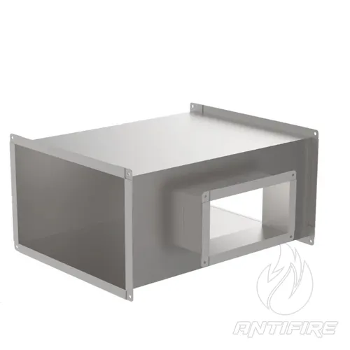 Трійник з прямокутним відводом для прямокутного повітроводу AD-TP 