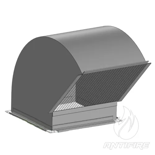 Гусак вентиляційний даховий прямокутного перерізу AD-KEU 