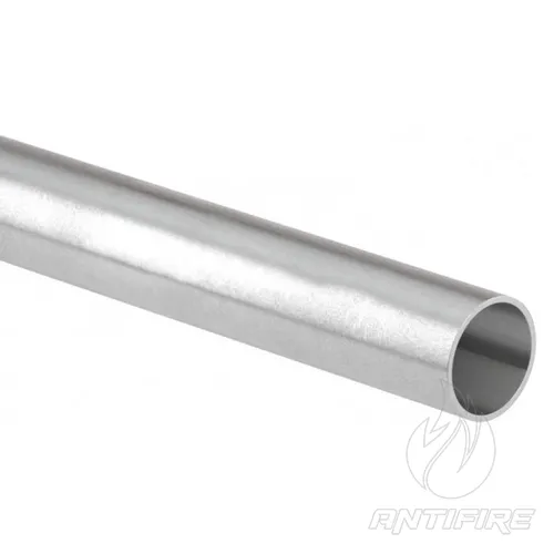 Труба из оцинкованной стали с обработанной гранью 