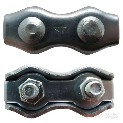 Затискач для троса подвійний Duplex 