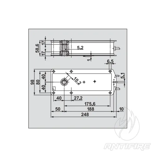 Електропривод вогнезатримувальних клапанів Belimo BF230-T  (фото 3)