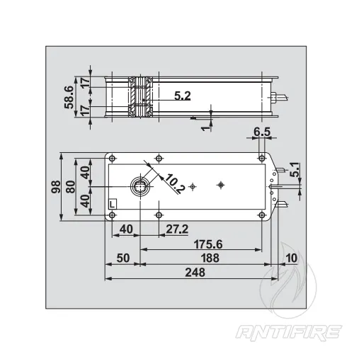 Електропривод вогнезатримувальних клапанів Belimo BF230  (фото 3)