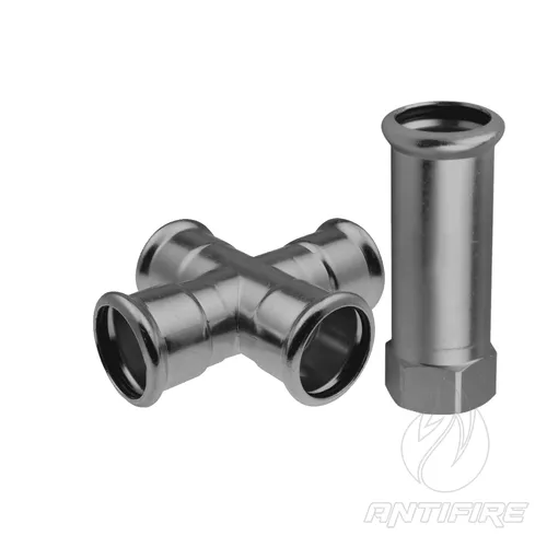 Хрестовини та насувні зєднання KAN therm Inox XPress Sprinkler 