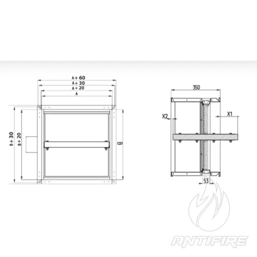 Клапан вогнезахисний FPD Aerostar  (фото 2)
