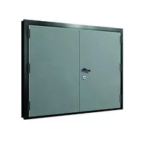 Ворота протипожежні ДМП EI60-2-2250х2000 розстібні рівнозначні без хвіртки — Ворота протипожежні