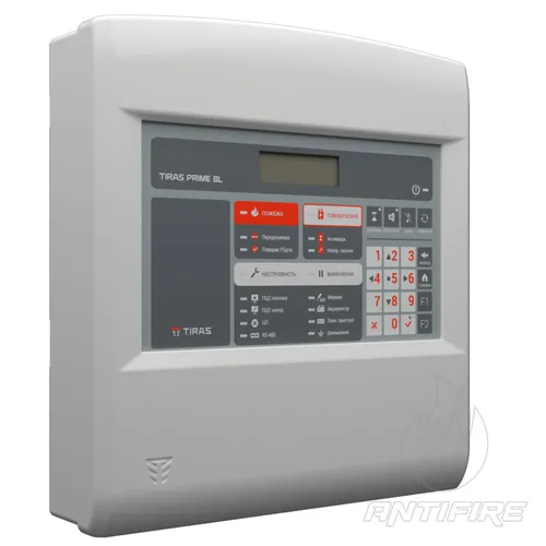 ППКП Tiras PRIME 8L - Прилад приймально-контрольний пожежний Тірас 