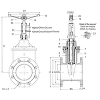 Засувка клинова TYCO MODEL 05-47 PN10/16 thumb-2