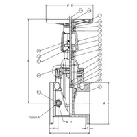 Засувка клинова NIBCO OS&Y MODEL F-607-RW PN16 thumb-2