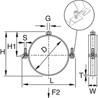 Підвіс для труб Standard N TYCO thumb-2