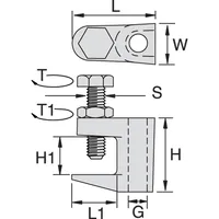 Затискач для балок UBC TYCO thumb-2