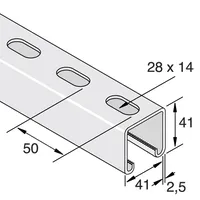Профіль перфорований P1000T TYCO thumb-2