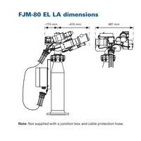 Лафетний ствол стаціонарний FJM-80 - Замовити