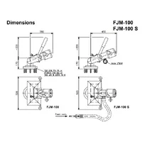 Лафетний ствол стаціонарний FJM-100 thumb-2