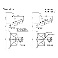 Лафетний ствол стаціонарний FJM-150 thumb-2