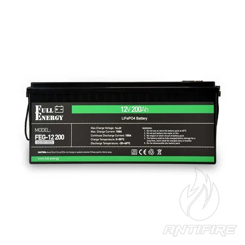 Акумулятор LiFePO4 літій залізо фосфатний 12В 200Ah Full Energy FEG-12200  (фото 2)