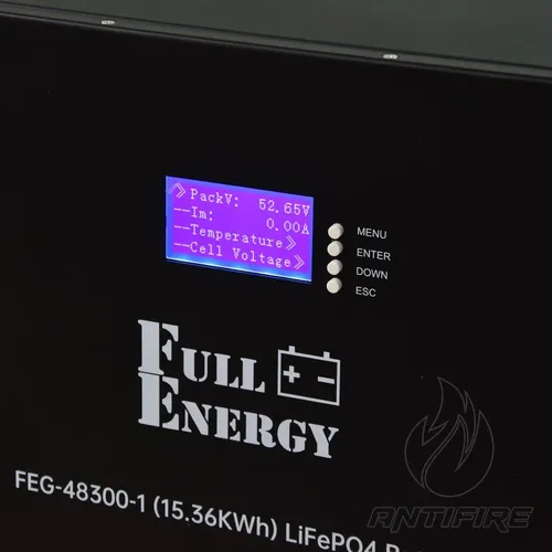 Акумулятор LiFePO4 літій залізо фосфатний 51.2В 300Ah Full Energy FEG-48300-1  (фото 2)