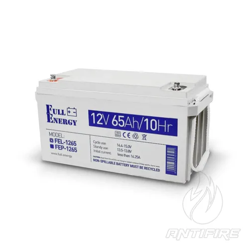 Акумулятор гелевий 12В 65Ah для ДБЖ Full Energy FEL-1265 